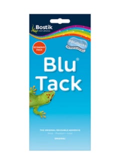 Bostik 3 x Bostik Blu-tack Mastic Adhesive Non-Toxic Removable and Reusable Adhesive Economy Pack 110g, Grey & Pink (1 Slab of Each)  - Image 2