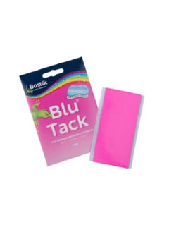 Bostik 3 x Bostik Blu-tack Mastic Adhesive Non-Toxic Removable and Reusable Adhesive Economy Pack 110g, Grey & Pink (1 Slab of Each)  - Image 4