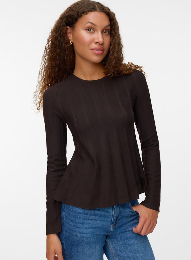 VERO MODA Vmlana Ls O-Neck Pullover - Image 3