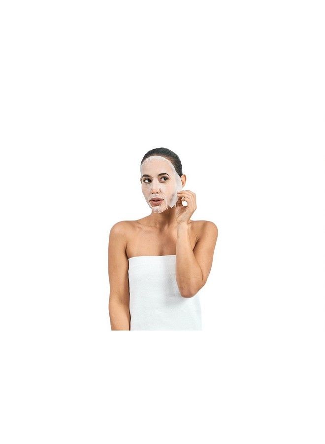 MISS SPA Watermelon Hydrating Sheet Mask For Face Brightening & Moisturizing Face Mask Hydrate And Refresh Skin Antiaging Skin Care Products For Women Face Sheet Mask Dermatologist Tested 4 Pack - Image 3