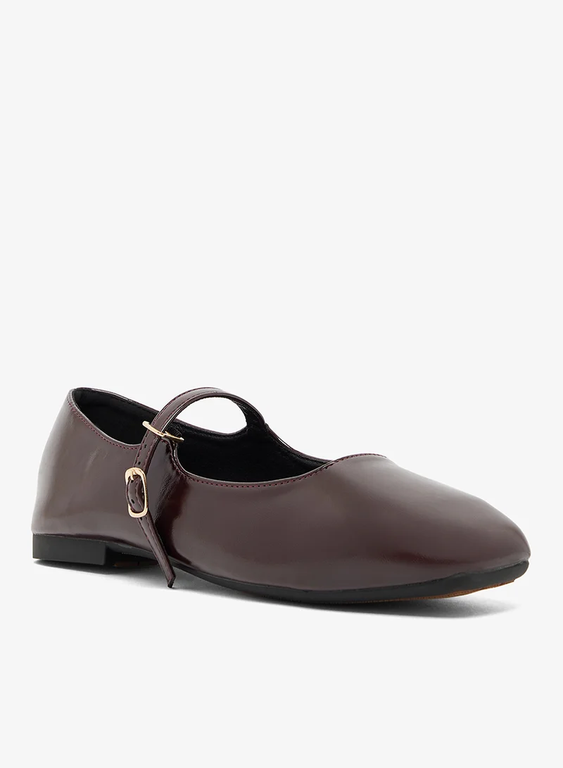 Ginger Ballet Flat With Straps