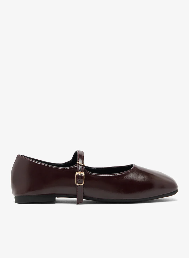 Ginger Ballet Flat With Straps