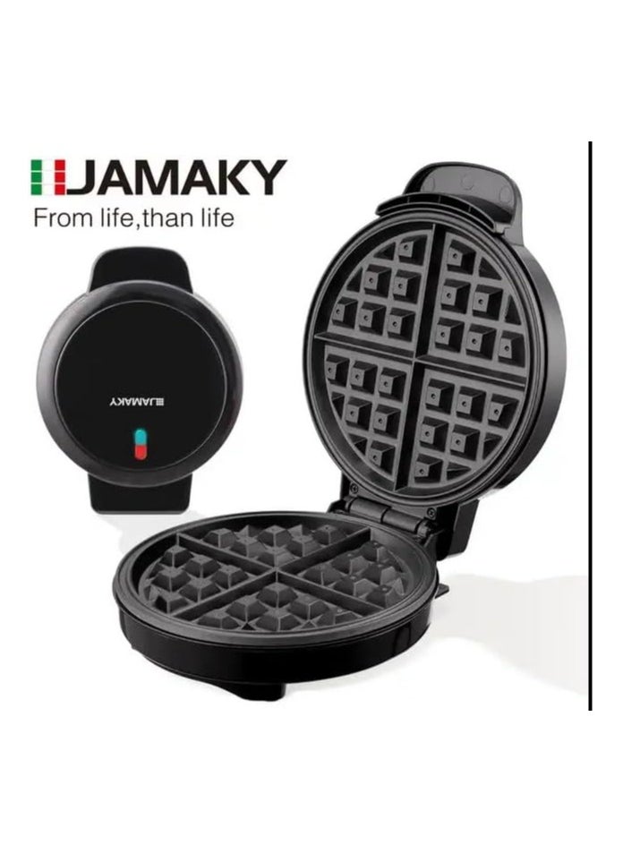 JAMAKY Italy Jamaki Waffle Maker 1500 Watt - JMK 2007A - Black Color  - Image 4