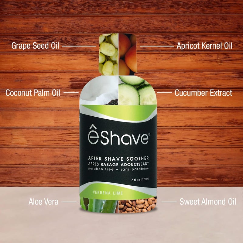 eShave After Shave Soother - Verbena Lime 177ml - Image 5