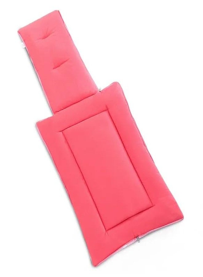 RUMPES 3-in-1 Baby Bed, Sleeping Bag & Carry Nest - Portable Cotton Bassinet for Newborns & Infants, Unisex Baby Bedding for Travel & Home, Soft & Breathable, 0M+ (P-Pink PARASHOOT) - Image 4