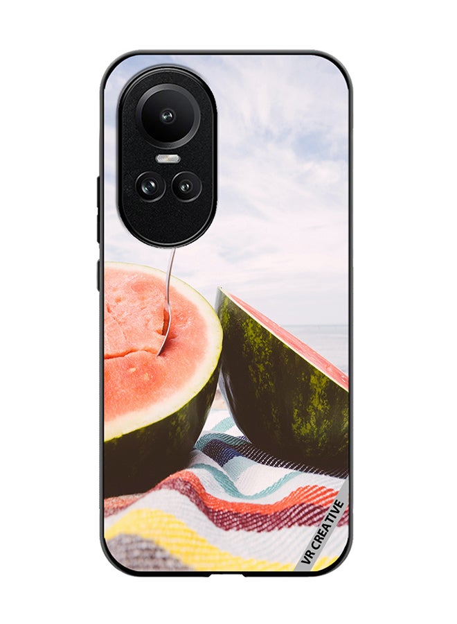 VR CREATIVE Protective Case Cover For Oppo Reno 10 Melonade Design Multicolour - Image 1