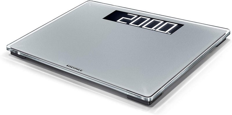 Soehnle Style Sense Comfort Electronic Bathroom Scale - 600 Scale, Silver - Image 1