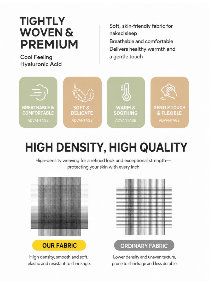 Reelyo Lightweight Sweat-Wicking Summer Comforter, Cooling Quilted Brushed Washed Cotton Bed Blanket, Solid Color Quilted Air Conditioning Blanket, Microfiber Down Alternative Fill, Edge Binding & Reactive Dyeing for Hot Weather, Hot Sleepers, Indoor Rest & Travel Use, 200*150cm Light Grey - Image 4
