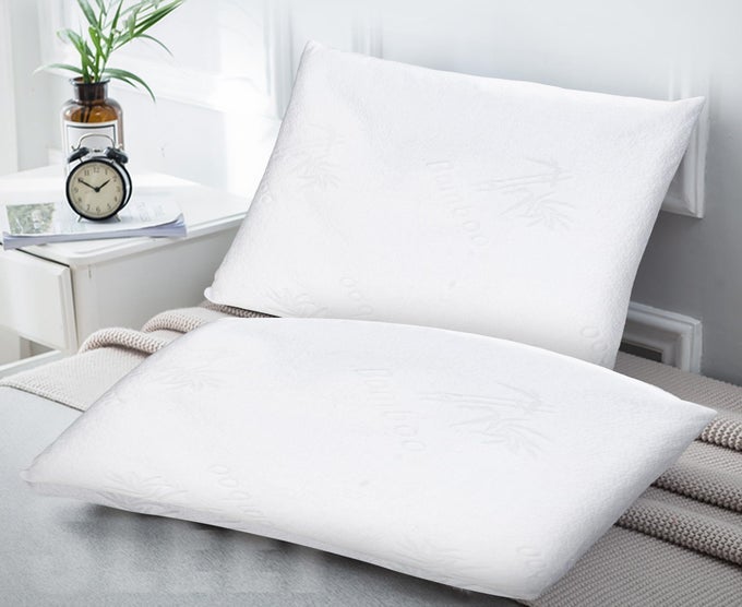 STANDARD SIZE WATERPROOF PROTECTOR BY PREMIUM ALLERGYRESISTANT AND BREATHABLE PILLOW COVER 20X26 IN SET OF 2