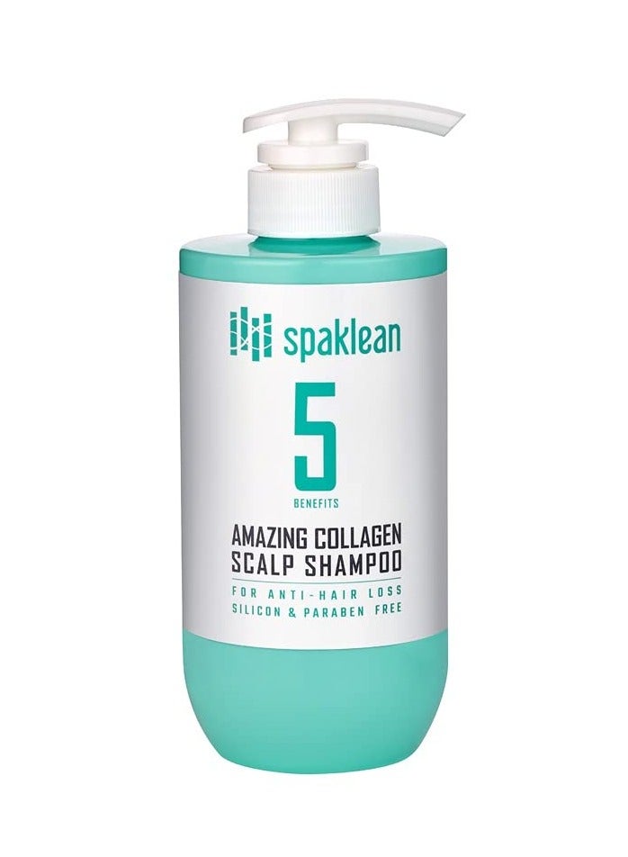 spaklean Amazing Collagen Scalp Shampoo (500ml) - Image 1