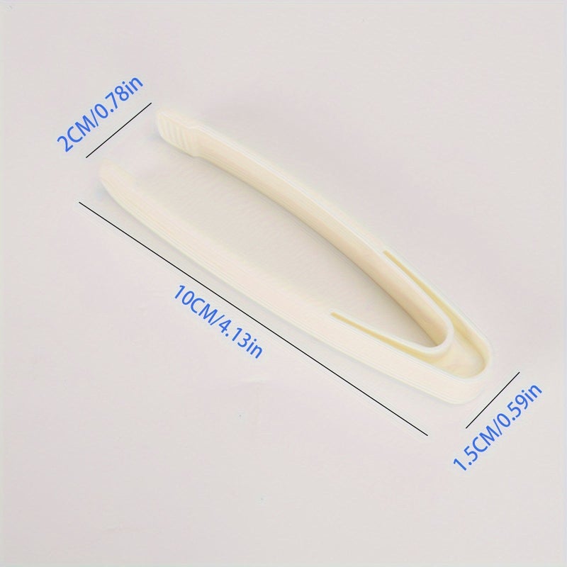 Science Experiment Tool Educational Toy Anti Static DIY Clip With Beads Thickened Plastic Tweezers Random 2pcs - Image 4