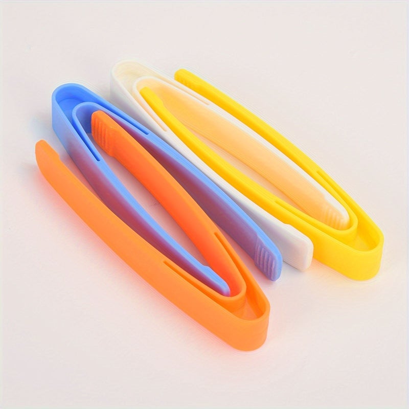 Science Experiment Tool Educational Toy Anti Static DIY Clip With Beads Thickened Plastic Tweezers Random 2pcs - Image 5