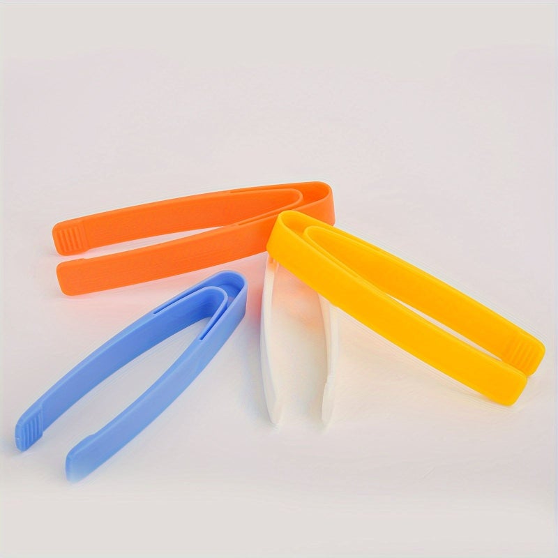 Science Experiment Tool Educational Toy Anti Static DIY Clip With Beads Thickened Plastic Tweezers Random 2pcs - Image 3