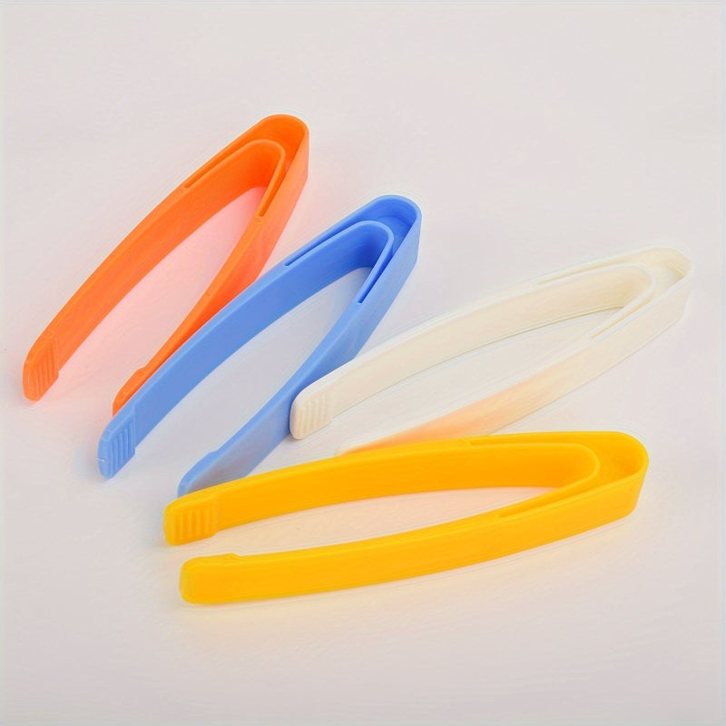 Science Experiment Tool Educational Toy Anti Static DIY Clip With Beads Thickened Plastic Tweezers Random 2pcs - Image 1