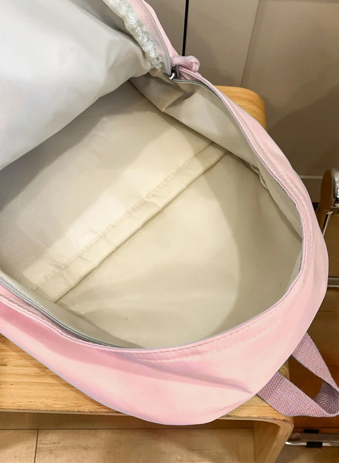 تايك تو شنطة ظهر سادة بسحاب للإغلاق