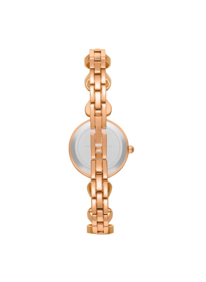 KENNETH SCOTT Women's Alloy Analog Watch K23504-RBKP - 26 mm  - Image 3
