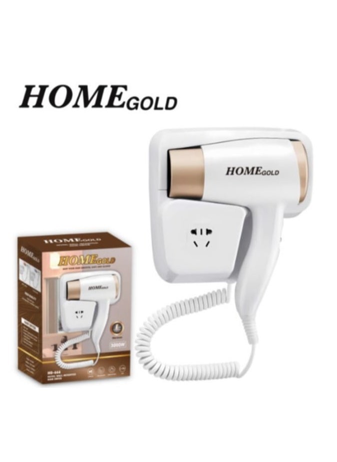 Home Gold - Hair Dryer 3000W Electrical Wall Mounted Professional - Image 1