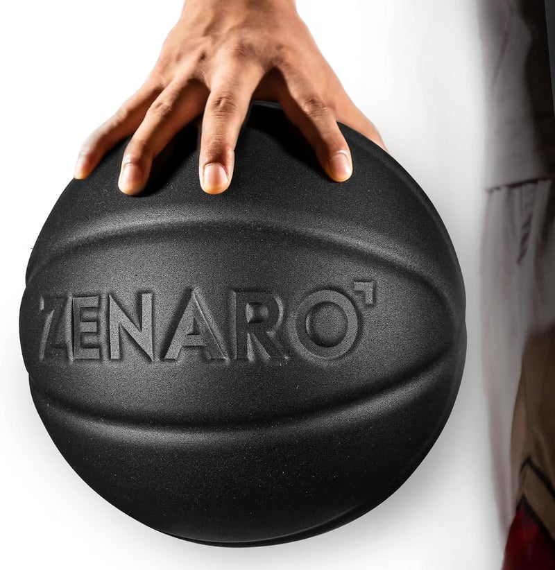 Zenaro Ultra Premium Silent Basketball - Size 7 (29.5") - Durable Airless Foam for Indoor Play - Image 1