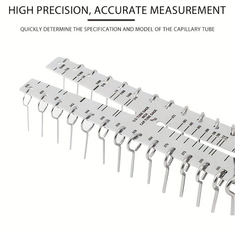 High Precision Capillary Measuring Instrument 1pc Outer Diameter 0.072 to 7/16 Inches Inner Diameter 0.026 to 0.09 Inches Lightweight Handheld Design for Tubes And Capillaries - Image 4