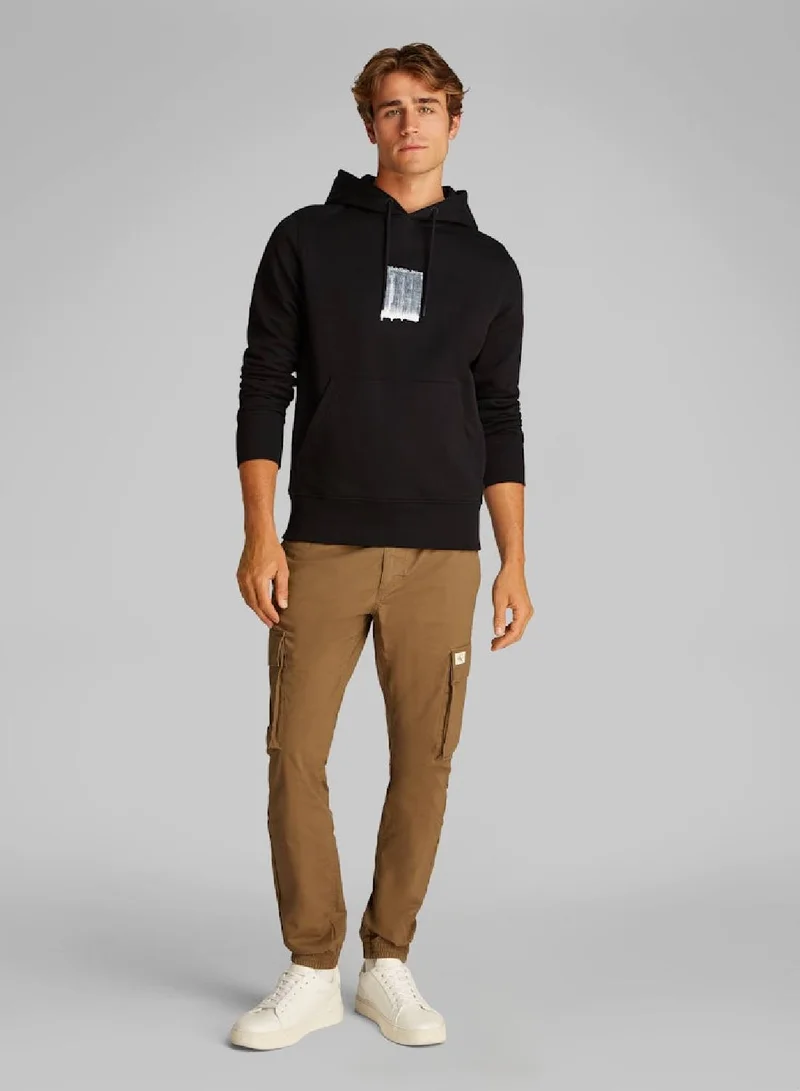 Calvin Klein Jeans Brush Stroke Graphic Hoodie