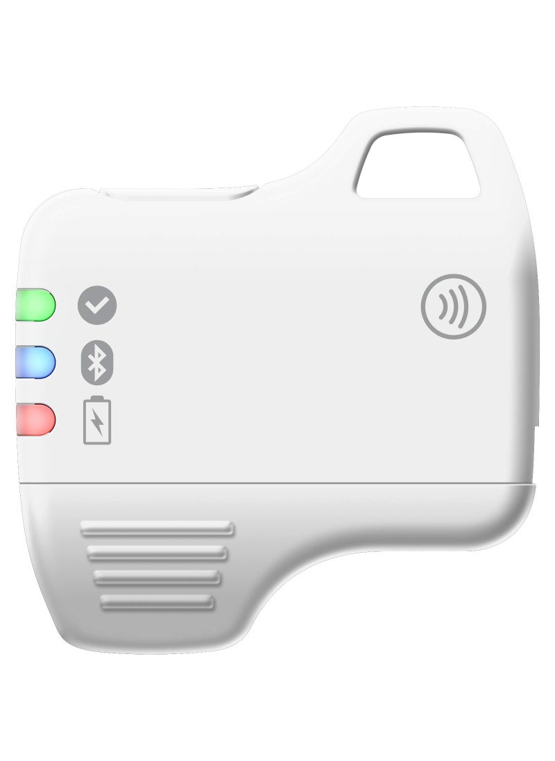 Feitian FEITIAN MultiPass K32 USB Security Key - Two Factor Authenticator with Multiple Interfaces - USB-C, NFC, Bluetooth - FIDO2 + FIDO U2F - Help Prevent Account Takeovers with Multi-Factor Authentication 