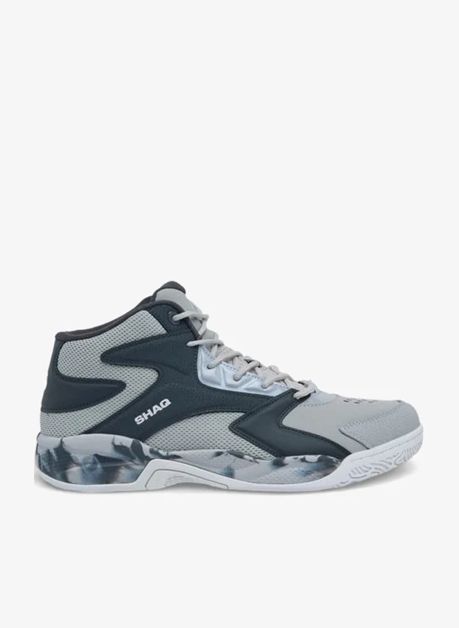 Shaq GREY Men Lace-Up Basketball Shoes for Men | Best Price UAE