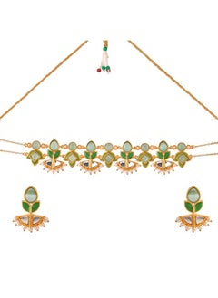 فويلا طقم قلادات VOYLLA Forever More Lotus Choker  - Image 1