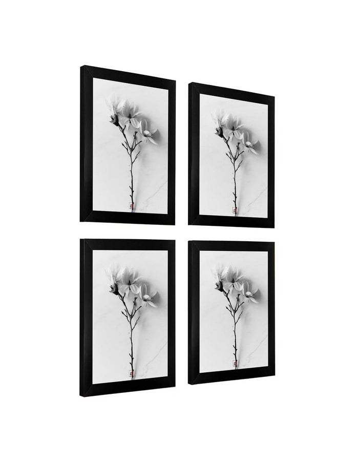 Art Street Art Street A4 Size Certificate, Document Photo frames Set of 4 For Home Decoration, Living Room Office Decoration (Black, Size: 8" x 12")  - Image 3