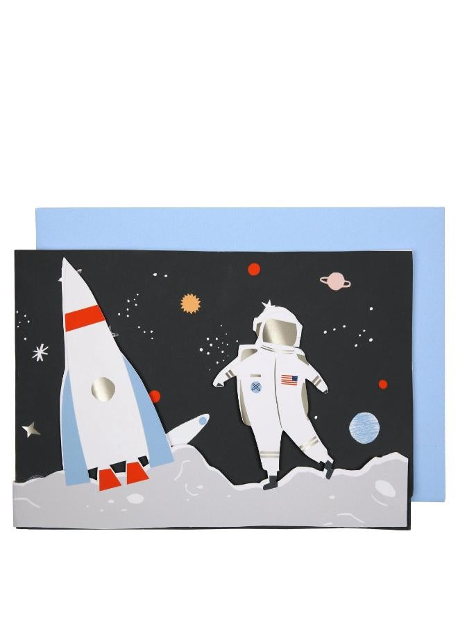 Meri Meri Space 3D Scene Card - Image 2
