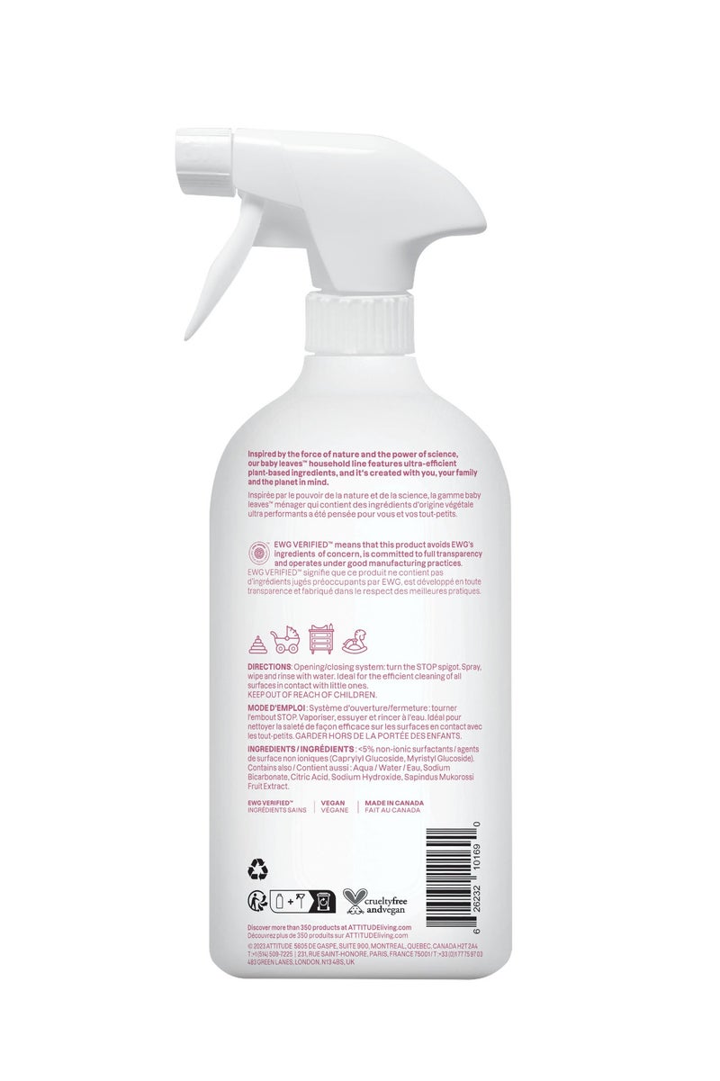 Attitude Little Ones Toy And Surface Cleaner - Fragrance Free - Image 2