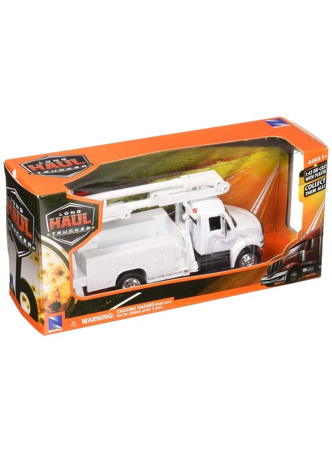 New-Ray Newray 15913E 1: 43 Utility International Maintenance Truck, White - Image 4