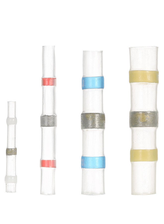 NIBEMINENT 100-Piece Solder Seal Wire Butt Connector Terminals Multicolour - Image 3