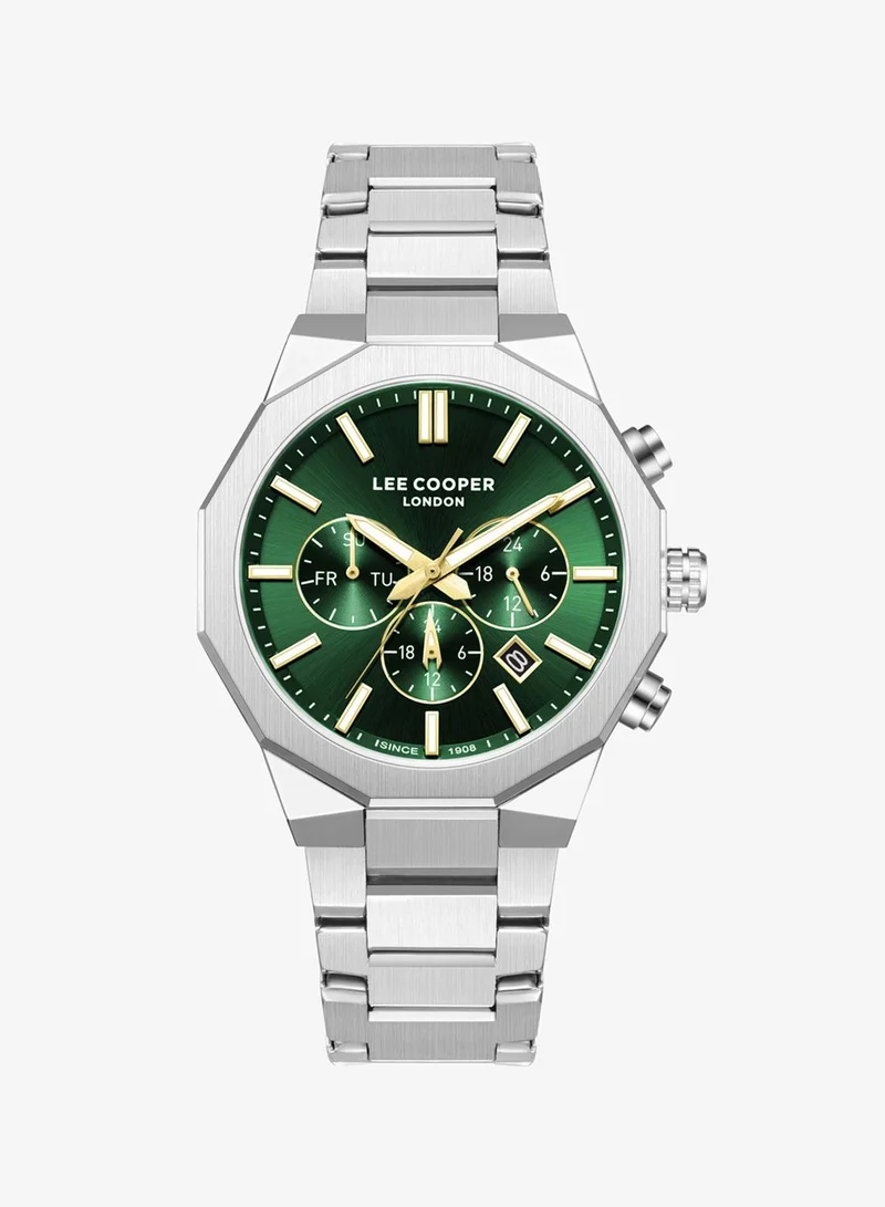 Lee Cooper Men's Metal Multi Function Watch LC08218.370 - 43 mm