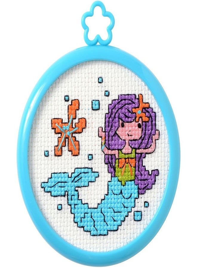 LGS 2 Item Bundle of My 1st Cross Stitch Kits: Unicorn and Mermaid - Image 3