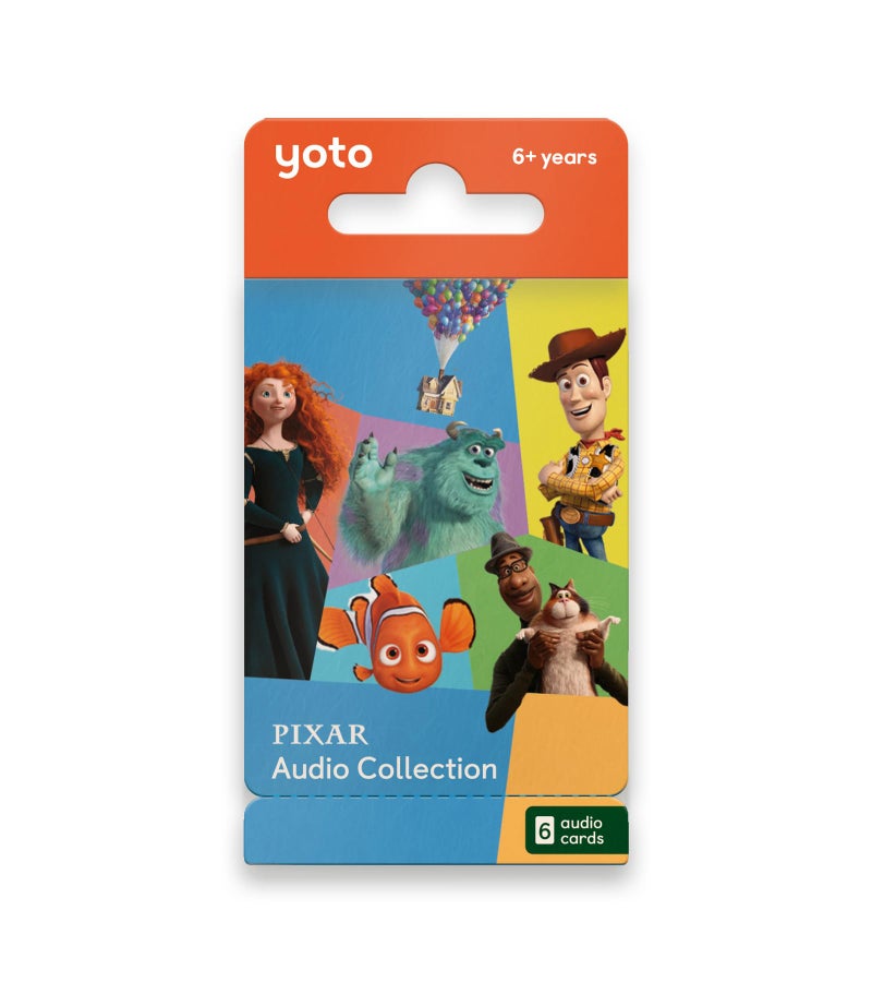 Yoto Disney Pixar Audio Collection â€“ 6 Kids Audio Cards for Use with Player & Mini All-in-1 Audio Device, Educational Screen-Free Listening with Fun Playtime, Bedtime & Travel Stories, Ages 6+ - Image 1