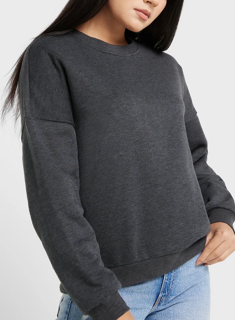 VERO MODA Crew Neck Sweatshirt