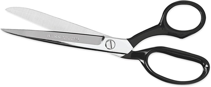 Wiss Crescent Wiss 8-1/8" Industrial Bent Trimmers - Heavy Duty Scissors Cutting Tool for Sewing Fabric, Carpet, Drapery, Upholstery - Professional Shears - 428N - Image 1