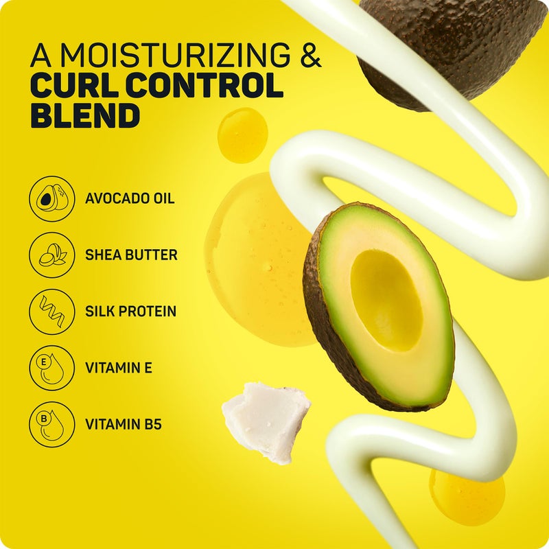 Marc Anthony Curl Envy Cream - Defining Cream for Coarse, Frizzy Curls with Avocado Oil & Shea Butter - Sulfate-Free, Adds Bounce - 6 Oz - Image 4