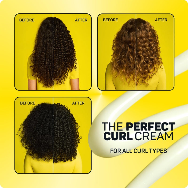 Marc Anthony Curl Envy Cream - Defining Cream for Coarse, Frizzy Curls with Avocado Oil & Shea Butter - Sulfate-Free, Adds Bounce - 6 Oz - Image 3