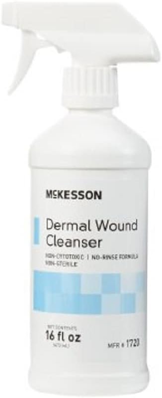 McKesson MediPak Performance Dermal Skin Wound Cleanser 16 oz Spray Bottle