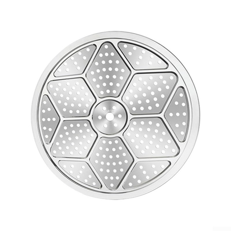 35cm Stainless Steel Steamer Tray Round Rack For Pressure Cooker Pans Pots - Image 2