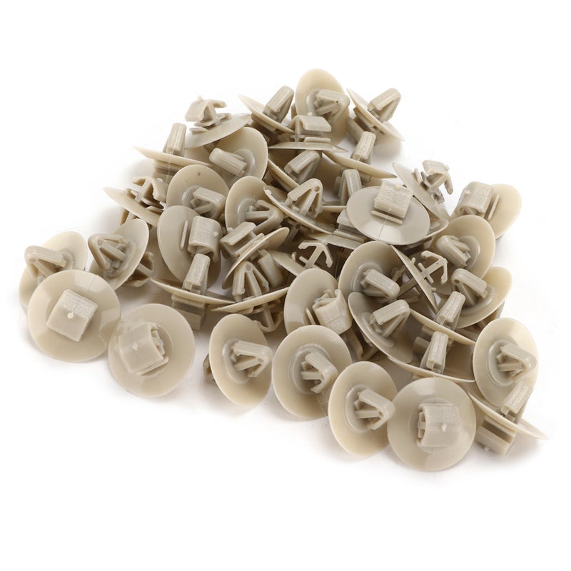 100pcs Side Door Moulding Trim Clips Exterior Fasteners Kit 500326896 Replacement for Vauxhall VivaroA 20012014 - Image 2