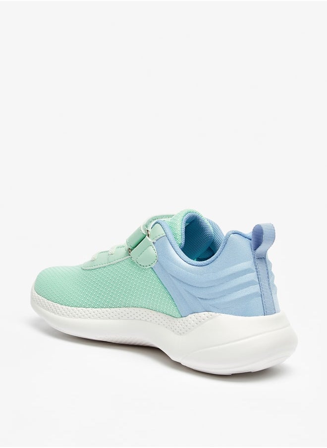 Dash - Girls Dual Tone Sports Shoes with Hook and Loop Closure - Image 1