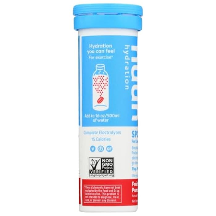 Nuun Active: Fruit Punch Electrolyte Enhanced Drink Tablets (2-Pack of 10) - Image 3