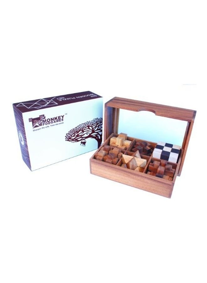 Monkey Pod Games Six Puzzle Gift Set - Image 2