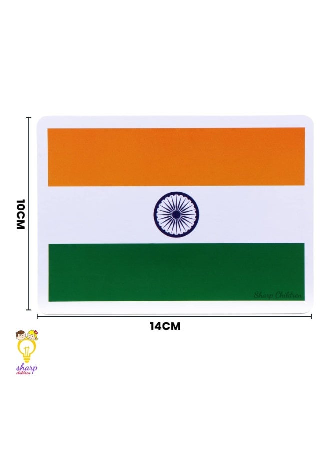 Sharp Children Big Size Language_Skills Flags Flash Cards for Kids, Wipe and Clean, Laminated Activity Flash Cards - Image 4
