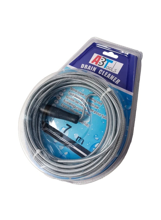 Drain Cleaning Spring Wire 7 Meter Pipe Cleaner Flexible Drain Snake Waste Pipe Unblocker Tool for Kitchen Bathroom Sink Sewer Cleaning - Image 2