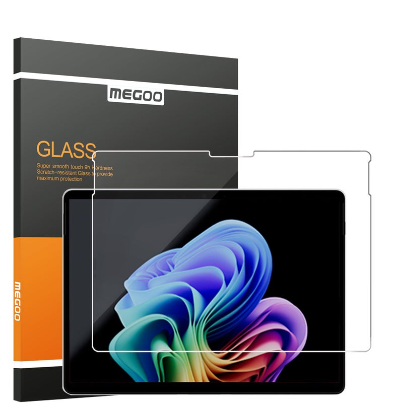 Megoo Glass Screen Protector for Surface Pro 11 13inch 2024, 9H/ Easy Installation/Scratch Resistant/Surface Pen compatible, Also for Microsoft Surface Pro 10/9/8/X - Image 1