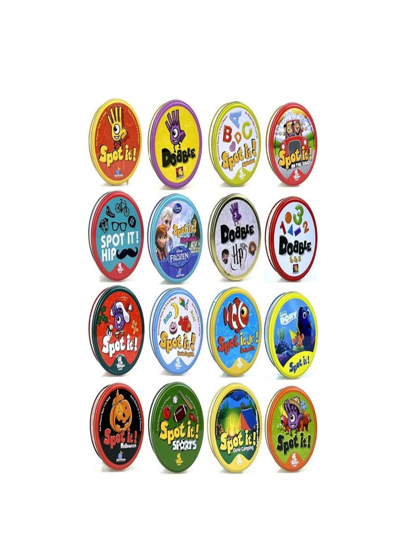 Spot it Game Multiplayer Puzzle Cards Dobble Style 8 - Image 2