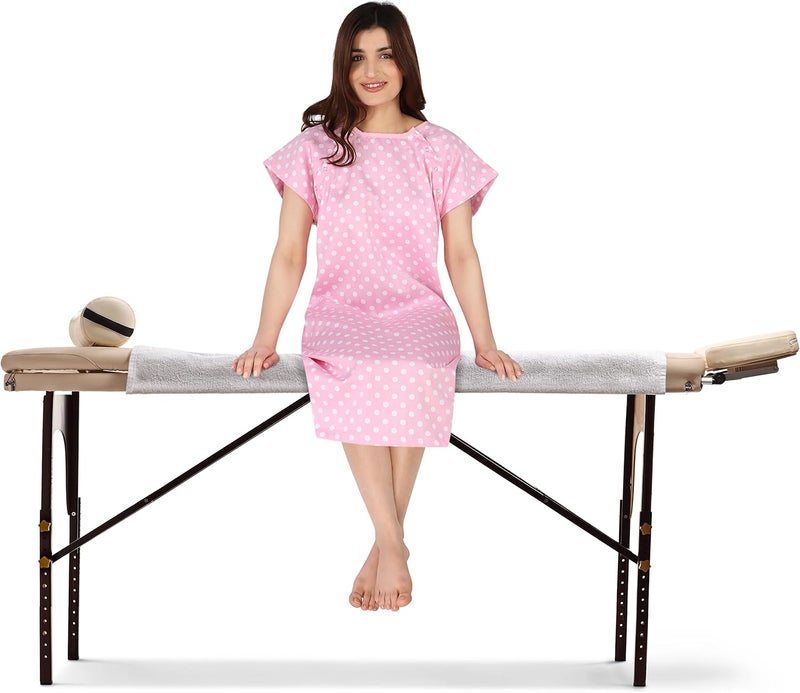 Utopia Care فستان مستشفى نسائي ناعم ومريح وأنيق للمرضى - Image 3